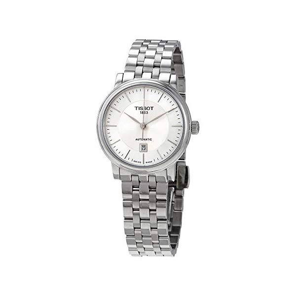 ティソ 腕時計 TISSOT T1222071103100 ウォッチ レディース 女性用 Tissot Carson Automatic Stainless Steel Ladies Watch T122.207.11.031.00｜i-selection