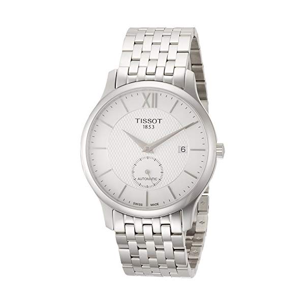 ティソ 腕時計 TISSOT T0634281103800 ウォッチ メンズ 男性用 Tissot T063.428.11.038.00 Men's Watch Tradition Small Second Silver 40mm Stainless Steel|i-selection