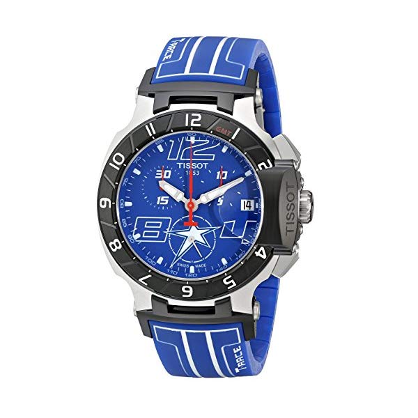 ティソ 腕時計 TISSOT T0484172704700 ウォッチ Tレース 限定 メンズ 男性用 Tissot Men's  T0484172704700 Nicky Hayden T-Race Limited Edition Analog Display Swiss  Quartz Blue 