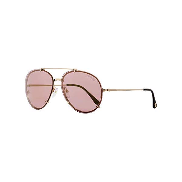トムフォード S サングラス TOM FORD TF527 Dickon Tom Ford Womens Dickon Signature Adjustable Aviator Sunglasses Pink O/