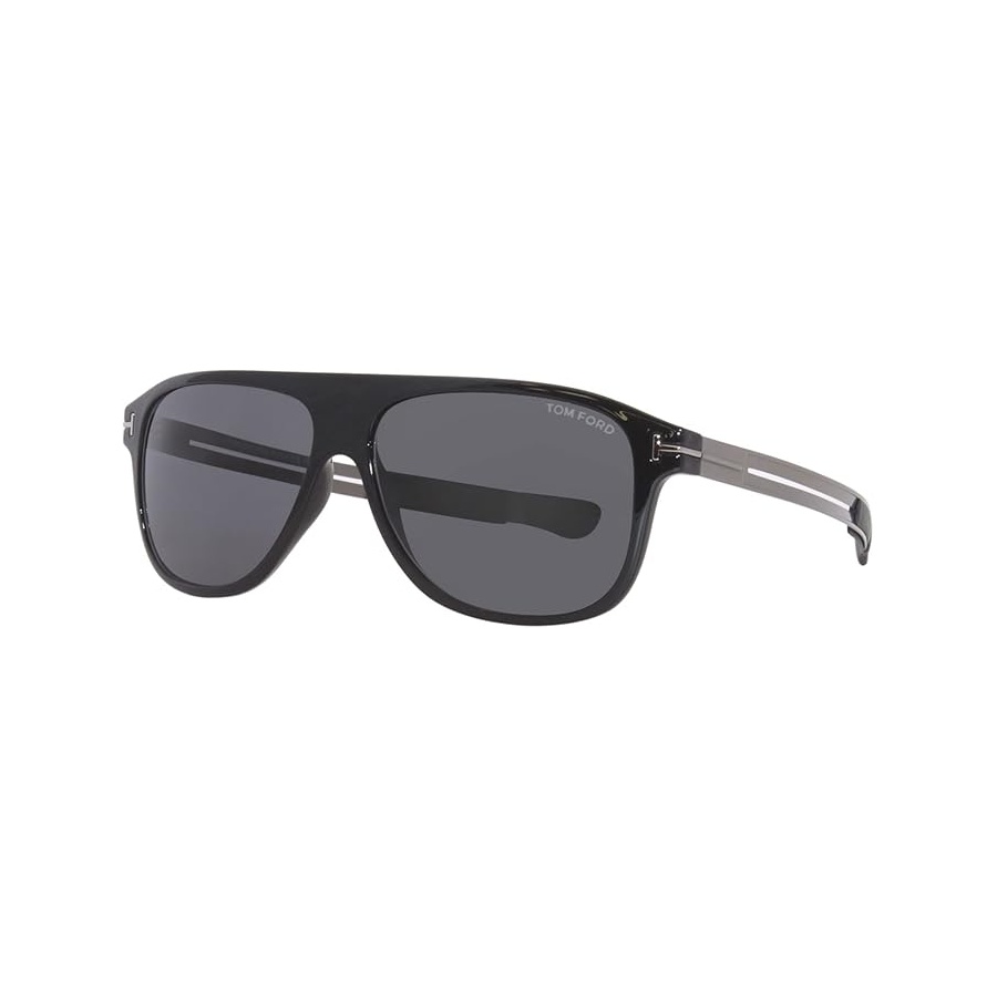 トムフォード サングラス FT 0880 トッド 01A シャイニー ブラック/スモーク レンズ Sunglasses Tom Ford FT 0880 Todd 01A Shiny Black/Smoke Lenses|i-selection