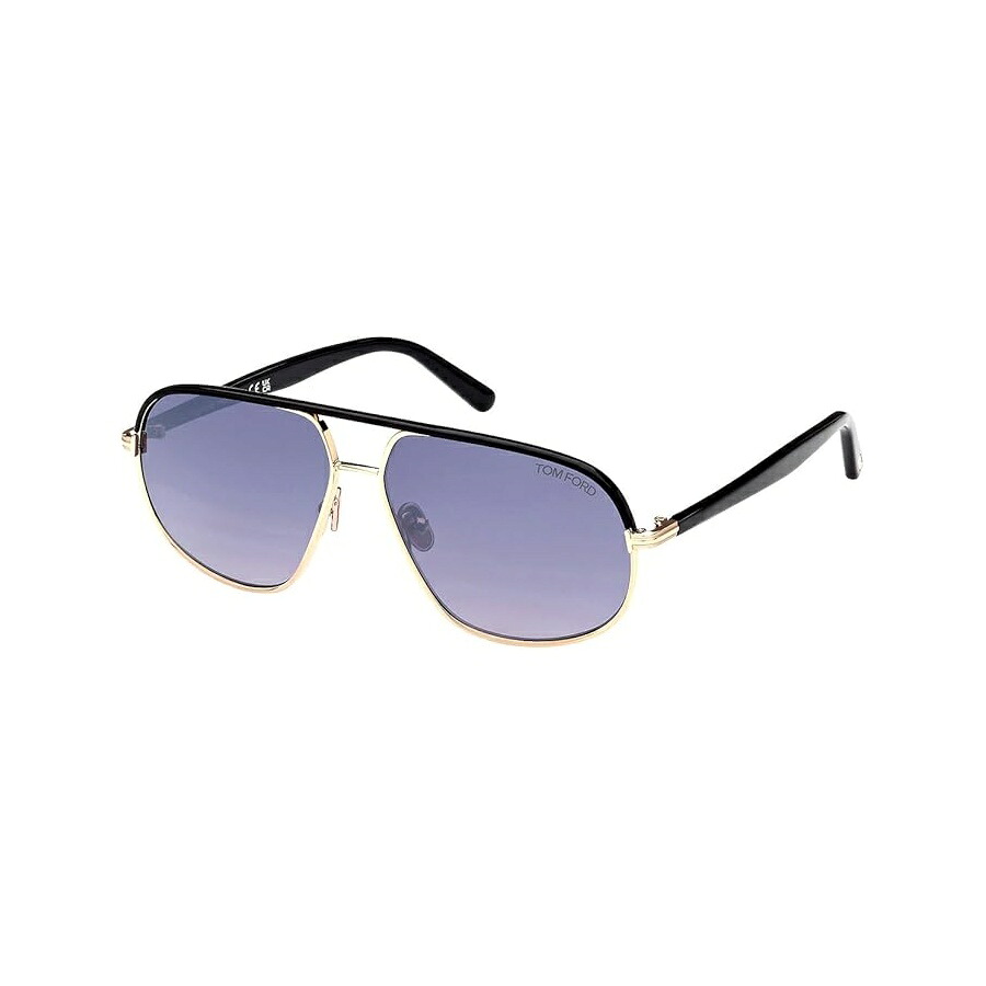 トムフォード MAXWELL FT 1019 シャイニー ローズ ゴールド/グレー シェード 59/13/140 ユニセックス サングラス Tom Ford MAXWELL FT 1019 Shiny Rose Gold/Grey Shaded 59/13/140 unisex Sunglasses｜i-selection 53,658円