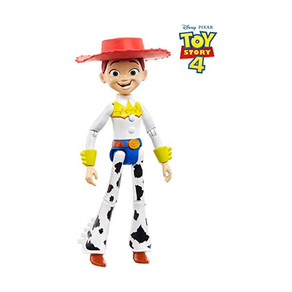 トイストーリー4 ジェシー アクション フィギュア 人形 おもちゃ 音が鳴る しゃべる 英語 Disney Pixar Toy Story True  Talkers Jessie Figure, 8.8