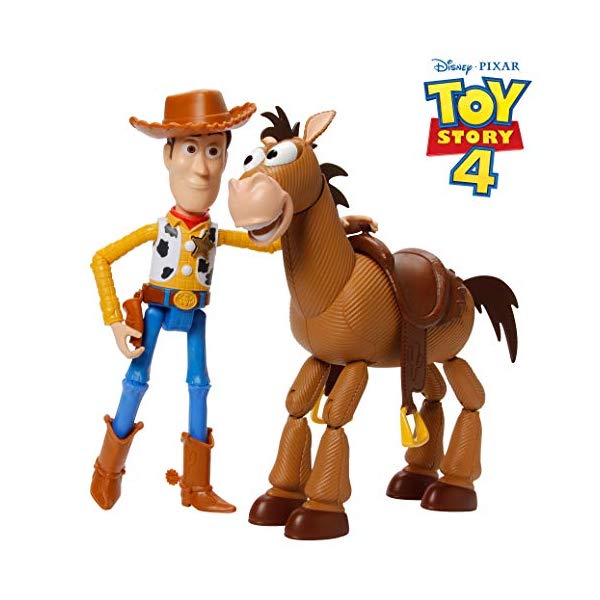 楽天市場 トイストーリー4 ウッディ ブルズアイ アドベンチャーパック フィギュア 人形 おもちゃ グッズ Toy Story Disney Pixar 4 Woody Bullseye Adventure Pack I Selection