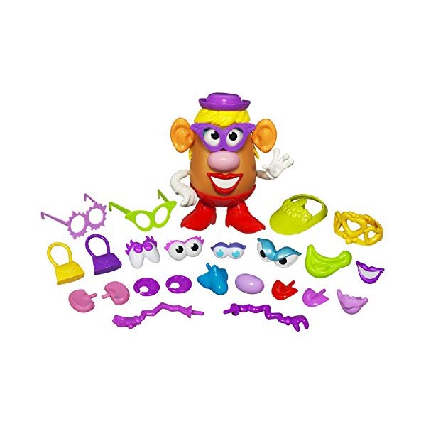 トイストーリー4 ミセス ポテトヘッド 人形 フィギュア ドール おもちゃ グッズ Playskool Mrs Potato Head Silly Suitcase Parts And Pieces Toddler Toy For Kids Exclusive 本日特価