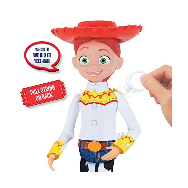 格安 トイストーリー4 ジェシー しゃべる お話し フィギュア ドール 人形 おもちゃ グッズ Toy Story Disney Pixar 4 Cowgirl Jessie Pull String Talking Figure Amazon Exclusive 開店祝い Ihmc21 Com