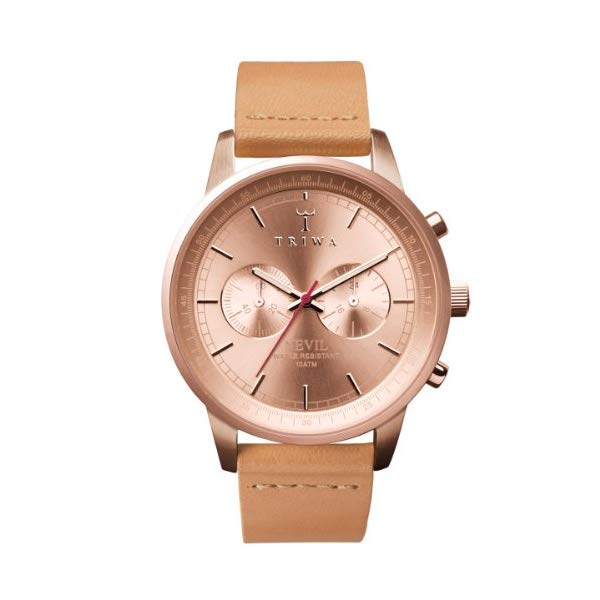 トリワ TRIWA 腕時計 NEST105 ウォッチ 北欧デザイン スウェーデン TRIWA Watch Nevil Rose Tan