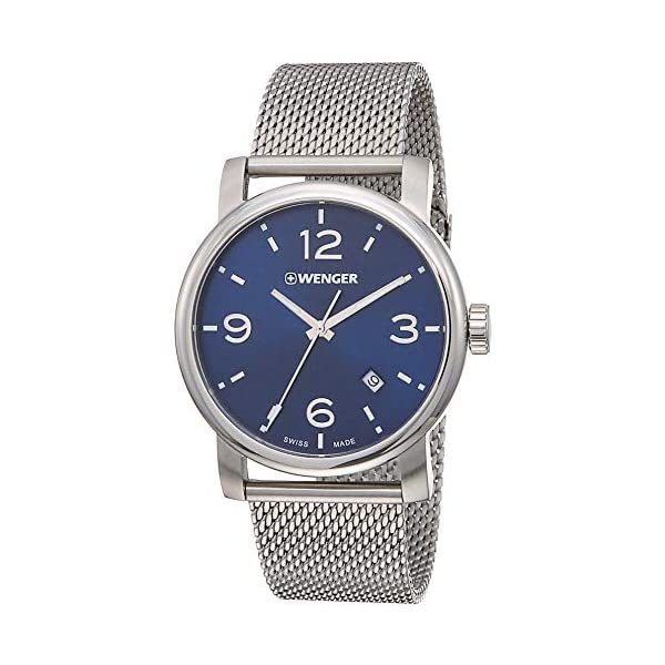 ウェンガー Wenger リストウオッチ 看守 時計 アナログ クオーツ メンズ 丁年使い道 Wenger Men S Analogue Quartz Watch With Stainless Steel Strap 01 1041 125 Ssrcweb Org