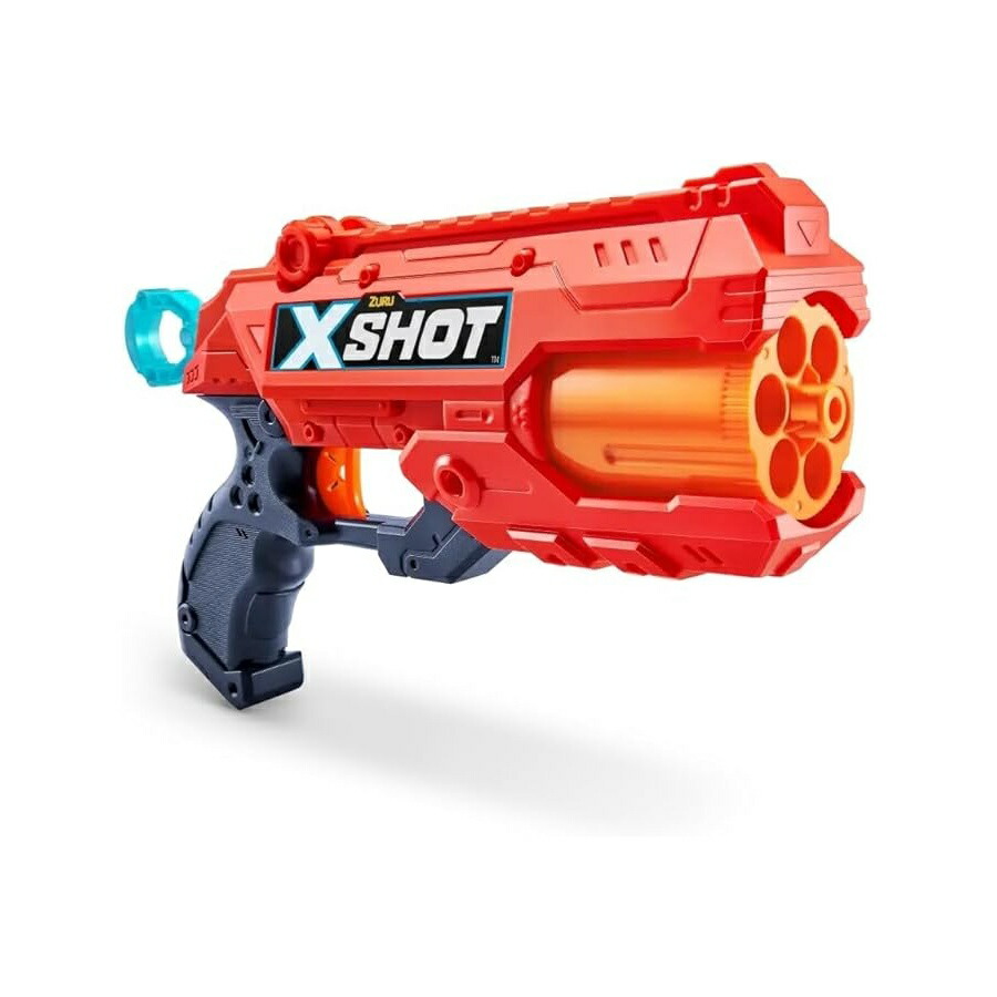 晴れ晴れしいな X-Shot Excel Double Reflex 6 フォームダーツブラスター、ダーツ 16 本付き添い人、マルチ色つや、36433 LUXURIATE X-Shot Excel Double Reflex 6 Foam Dart Blaster with 16 Darts Multicolor, 36433