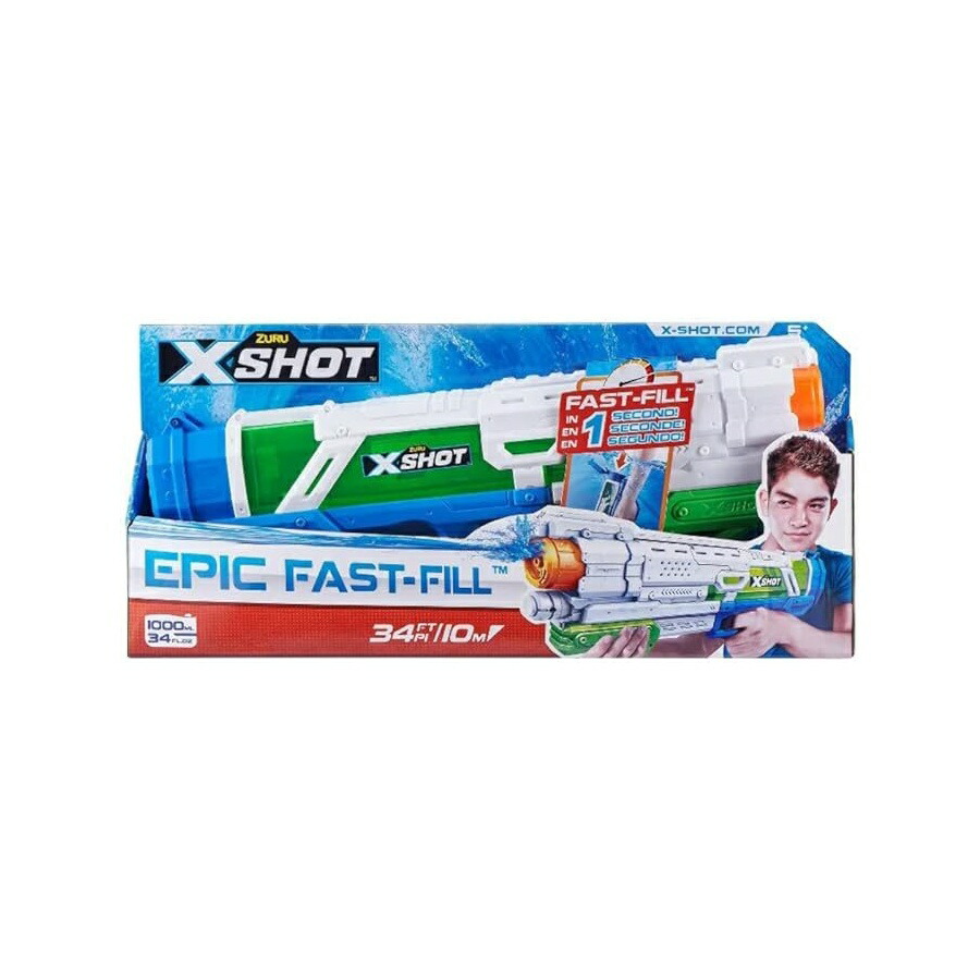 ZURU X-Shot Water Warfare 叙事詩弾丸道路詰め直すウォーターブラスター ZURU X-Shot Water Warfare Epic Fast-Fill Water Blaster