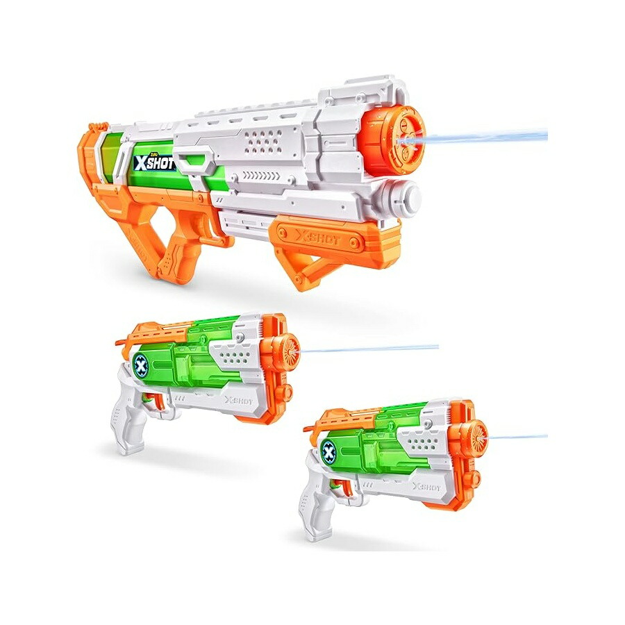 XSHOT Fast Fill Epic + 2 マイクロ お水 ブラジャーはやりっ子 XSHOT Fast Fill Epic + 2 Micro Water Blasters