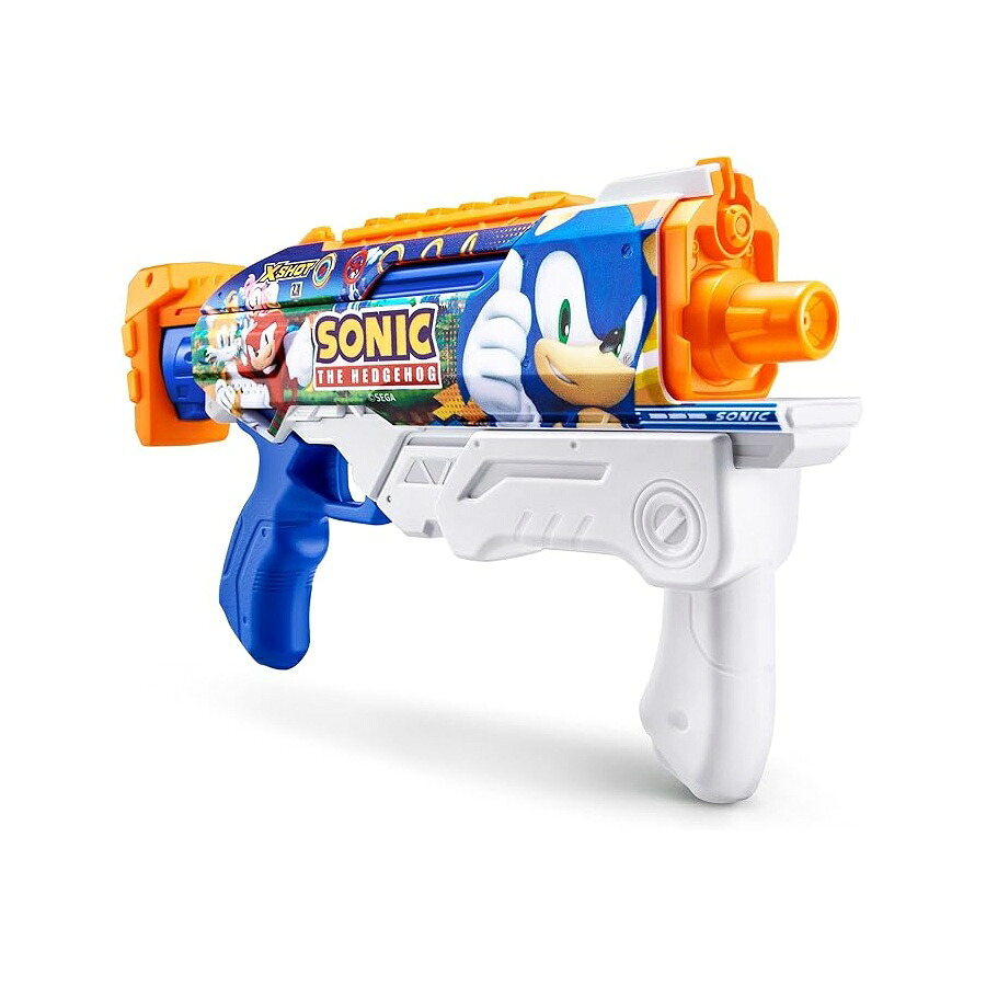 XSHOT ソニック ファストフィル ハイパーロード お水鵞鳥、ウォーターブラスター、お水手あそび、わずか 1 秒で水が詰め直すされます。 XSHOT Sonic Fast-Fill Hyperload Watergun, Water Blaster, Water Toys, Fills with Water インチ just 1 Second!