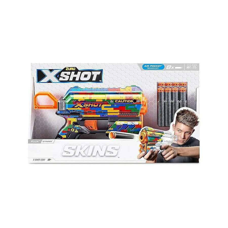 X-Shot 素はだ Flux_Striper X-Shot Skins Flux_Striper