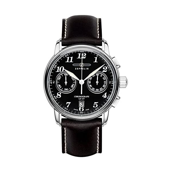 ツェッペリン ウオッチ ZEPPELIN 時辰儀 御覧になる Zeppelin Chronograph/Alarm Watch 7678-2 腕時計-男女兼用腕時計