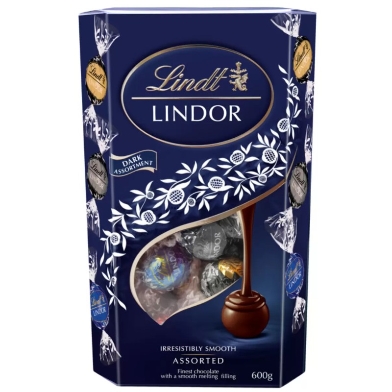 リンツ　LINDOR アソート チョコレート 600g　グリーン　3箱 リンツ ≪600g×3箱セット≫【LINDT】リンツ リンドール グリーン