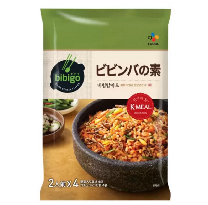 567円 あなたにおすすめの商品 CJ 韓飯 ビビンバの素 2人前×4 ビビンバ ごはん ご飯 具材 コチュジャン まぜるだけ 簡単 おかず  シージェイジャパン ビビゴ 韓食 韓国 コストコ 18531