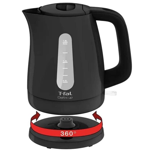 送料無料でお届けします T-fal ティファール 電気ケトル 1.8L ブラック KO1738JP エレメント 電気 湯沸かし器 湯 赤ちゃん ミルク  コーヒー コストコ 21468 www.servitronic.eu