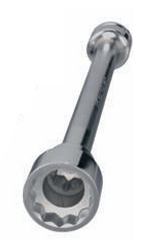 FPC 6ST4121 差込角190.mm トルクレンチ用 エクステンションソケット 全長450mm 12角41mm 8角21mm