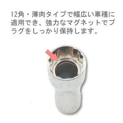 FPC インパクト ショート ソケット 差込角38.1mm 対辺90mm （3. 1.1