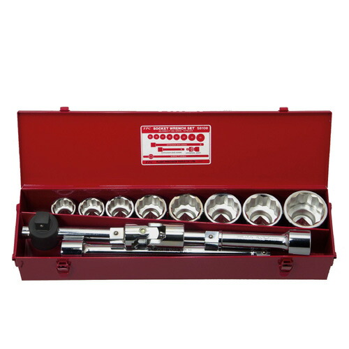 FPC S8108 ソケットレンチセット 差込角25.4mm 12pc