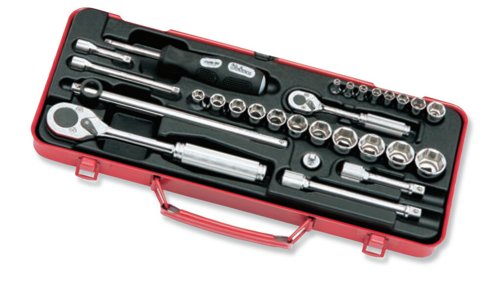 楽天市場】Ko-ken P2251M 6.35差込 ソケットセット 18ヶ組