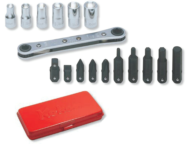 Ko-ken R810E ラチェットスパナ セット 9ヶ組 【ステッカー付】 コーケン/山下工研｜工具のお店i-TOOLS（アイツール）