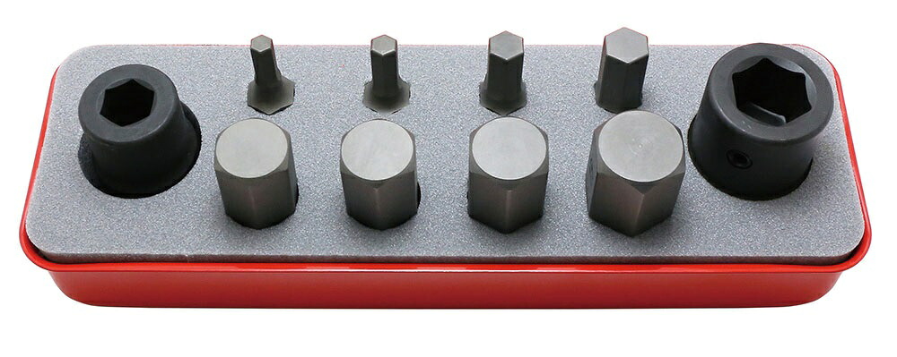 Ko-ken 14209M DIN3126 E11.2 インパクト ヘックスビットソケット セット 1/2\
