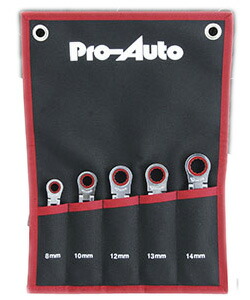 Pro-Auto DFGS-5S スタビーフレックスギアレンチセット