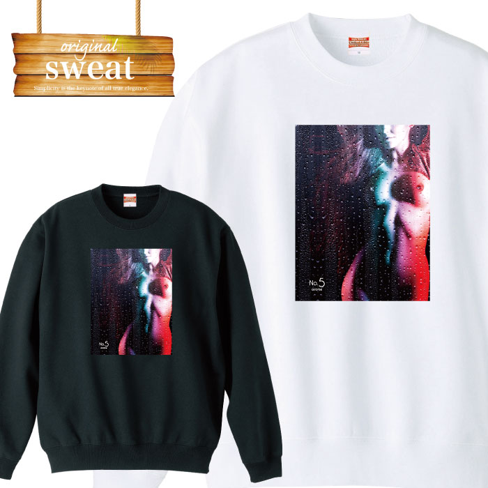 【※10%OFF 割引クーポン対象※ マラソン限定配布！4/4 20:00～4/10 01:59】 裸 フォト セクシー sexy 女性 金髪 誕生日 プレゼント スウェット トレーナー メンズ レディース アパレル ワンポイント 流行 トレンド street ストリート系 hiphop スト系