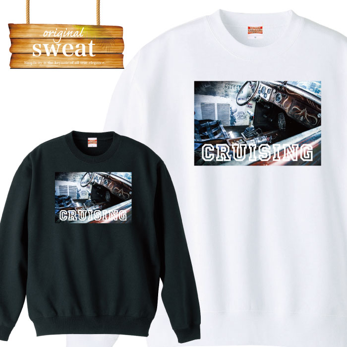 【※10%OFF 割引クーポン対象※ マラソン限定配布！4/4 20:00～4/10 01:59】 lowrider ローライダー 旧車 クルージング チカーノ chicano ウエッサイ westcoast 誕生日 プレゼント スウェット トレーナー メンズ レディース アパレル ワンポイント 流行