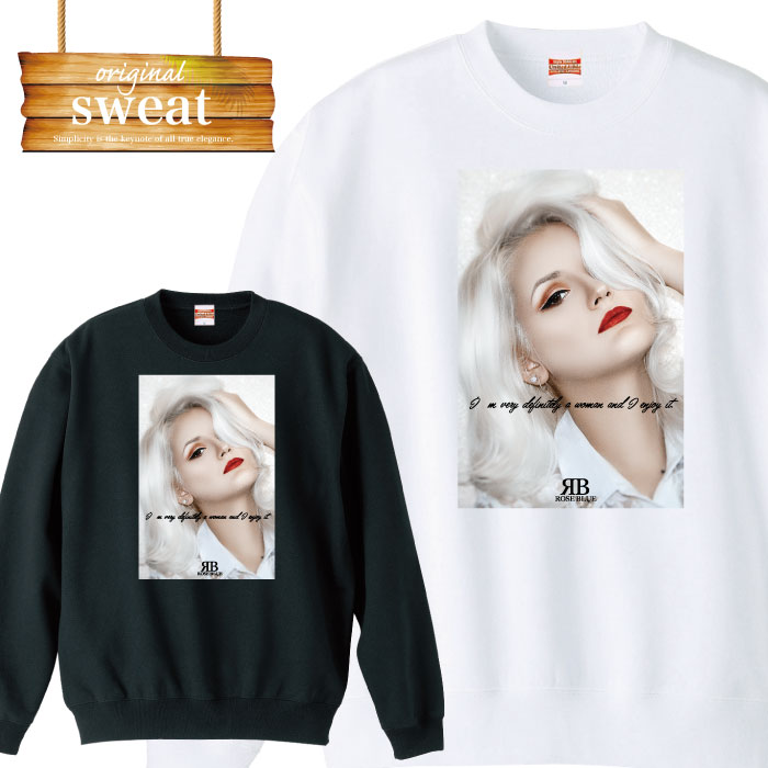 【※10%OFF 割引クーポン対象※ マラソン限定配布！4/4 20:00～4/10 01:59】 girl セクシー sexy 金髪 網タイツ 全裸 下着 水着 美女 ファッション スウェット トレーナー メンズ レディース アパレル ワンポイント 流行 トレンド street ストリート系