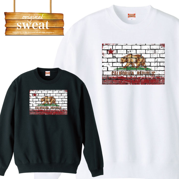 【※10%OFF 割引クーポン対象※ マラソン限定配布！4/4 20:00～4/10 01:59】 西海岸 カリフォフニア サーフ系 ルート66 chicano westside ウエッサイ riders sk8 ライダース hiphop 写真 フォト ファッション スウェット トレーナー メンズ レディース