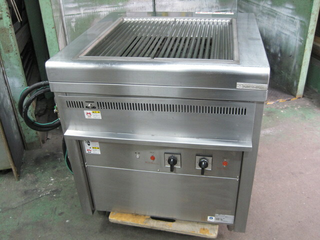 2019年製　【中古】ニチワ　電気ハースグリラー　HG-10LSP*　三相200V　W750xD750xH850mm　自社6ヶ月保証