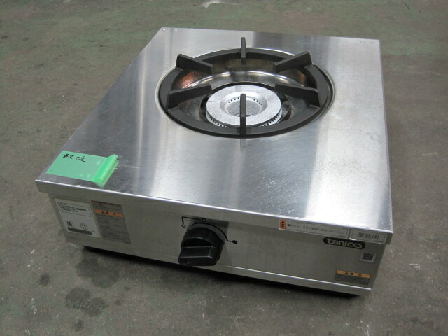2021年製　【中古】タニコー　ガスコンロ　TGU-45　都市ガス　W450xD500xH185mm　自社6ヶ月保証