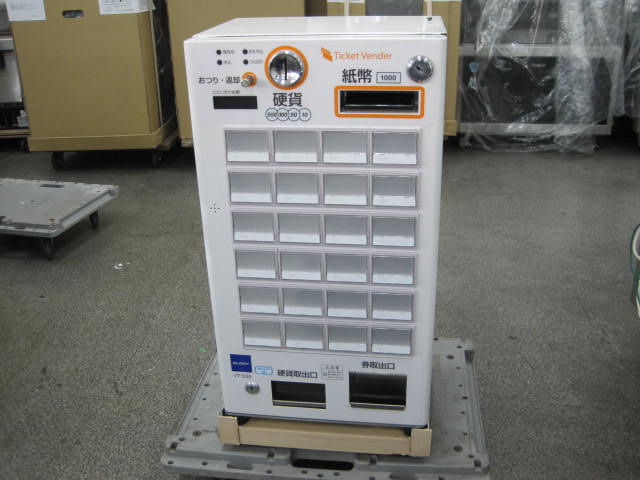 K115 プラスチック券売機 協南精機 プラスチック 券売機 K115 発券機 食券 【中古