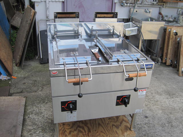 2024年製　【中古】マルゼン　餃子焼器　MGZS-087WB*　都市ガス　W770xD730xH800mm　自社6ヶ月保証