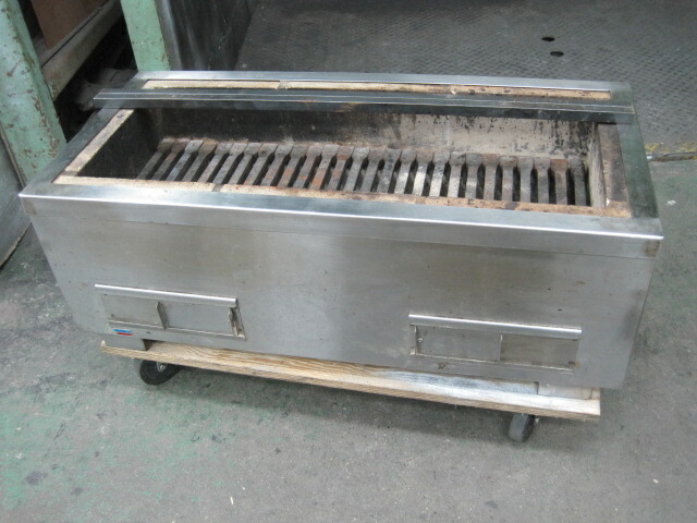 【中古】メーカー不明　焼き物器　W750xD360xH270mm