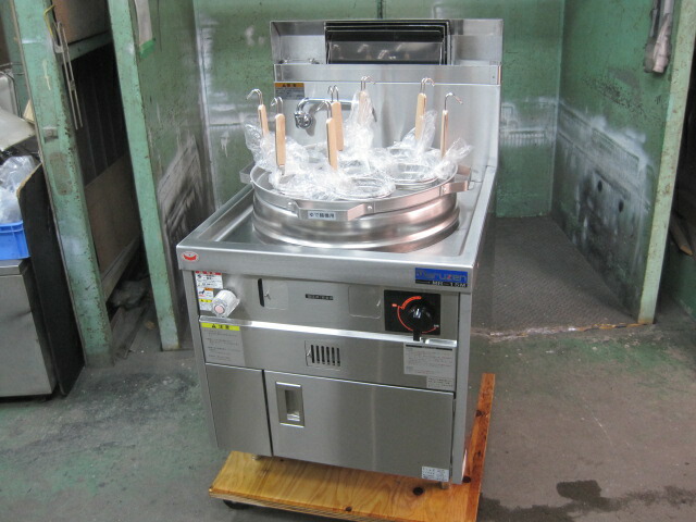 2019年製　【未使用】マルゼン　ゆで麺機　MR-15M*　都市ガス　W650xD750xH720mm　自社1年保証