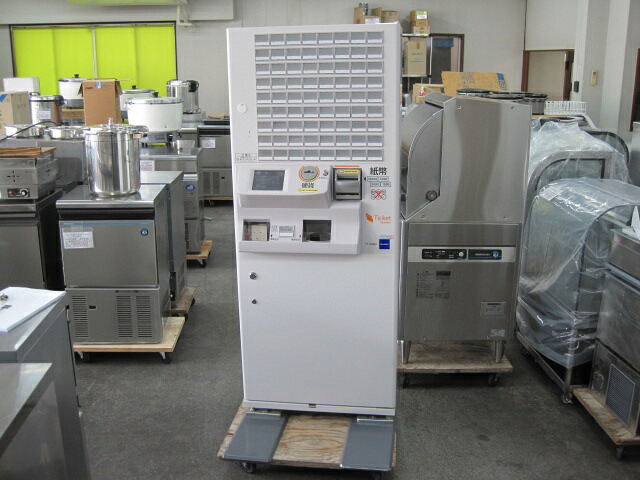 2020年製 【中古】グローリー 券売機 VT-G20M 単相100V ※高額紙幣タイプ W650xD300xH1600mm 自社3ヶ月保証|ヤマチュー店