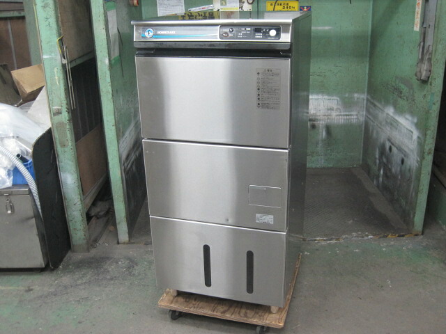 2016年製　【中古】ホシザキ　食器洗浄機　JWE-400SUB◎　単相100V　W600xD600xH1290mm　自社6ヶ月保証｜ヤマチュー店