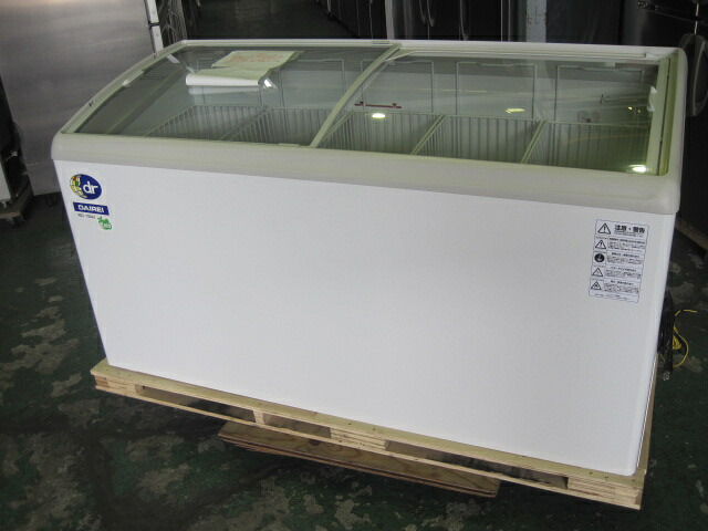 【未使用】ダイレイ 冷凍ショーケース RIO-150e* 単相100V W1500xD650xH880mm 自社6ヶ月保証|ヤマチュー店