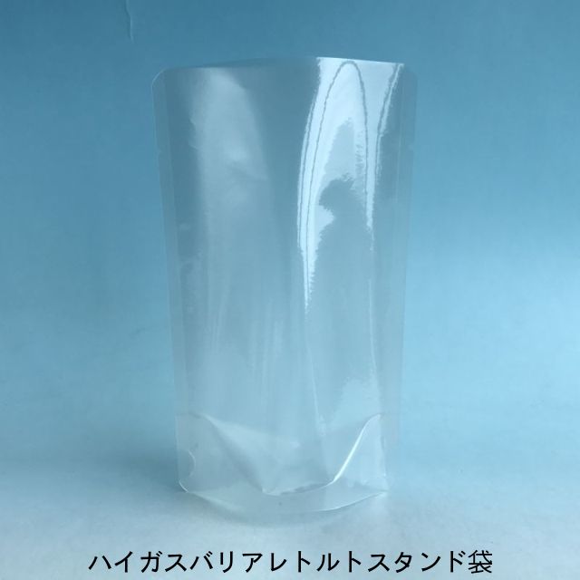 ESCF-TN0200（2,000枚） 110×170(33.5)mm レトルト対応 ハイバリア 透明スタンド袋 脱酸素剤対応袋 カウパック(お届け時間指定不可)（北海道・沖縄への発送は行っておりません）