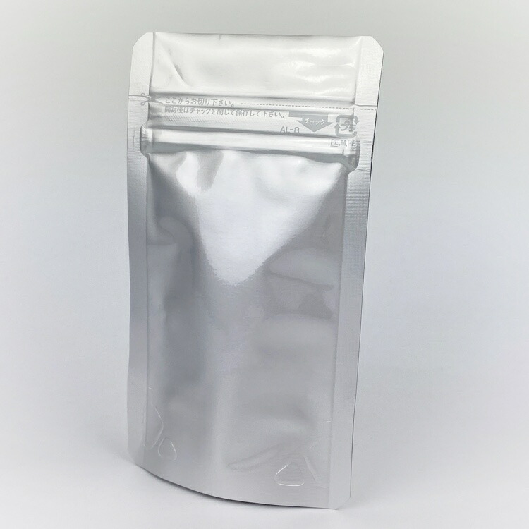 セイニチラミジップAL-8(2,400枚)100×80+25mm(底)脱酸素剤対応袋生産日本社アルミスタンドチャック袋(時間指定不可)