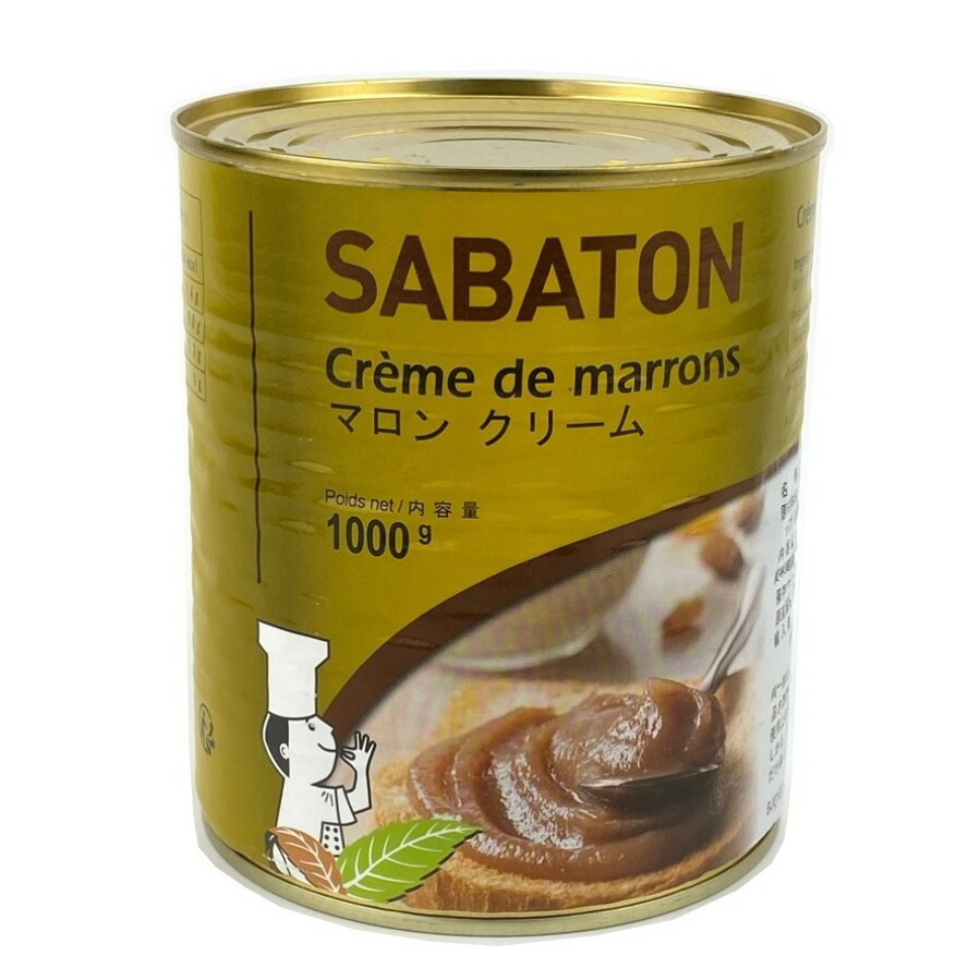 楽天市場】SABATON サバトン マロンペースト（1kg×12缶）（北海道・沖縄への発送は行っておりません） : 包装資材と菓子材料販売のi-YOTA