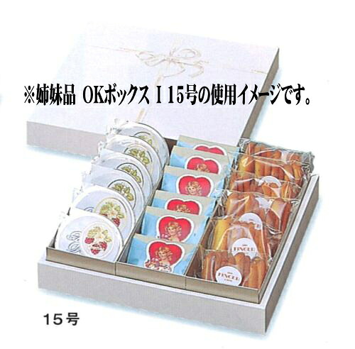 OKボックス I　20号（50枚）247×284×60mm ギフト箱 パッケージ中澤（取寄せ商品）（北海道・沖縄への発送は行っておりません）