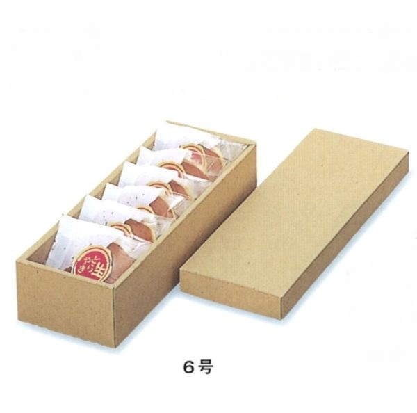 FD容れもの（どらやき）6号（100枚）267×100×65粍 ＦＤ容れもの 焼きお菓子差し上げ物箱 包み中澤（取寄せ商いもの）（北海道・沖縄への送りとどけるは行っておりません）