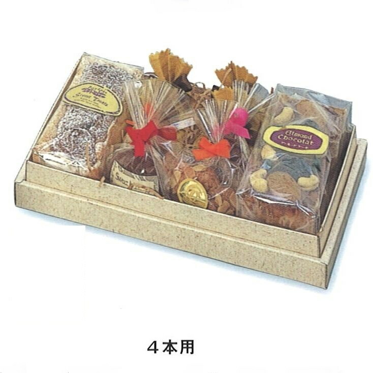 ＰＰＣウッズ ４本用（50枚） 155×240×65mm 焼菓子ギフト箱 PPCウッズ プチパウンドケース パッケージ中澤（取寄せ商品）（北海道・沖縄への発送は行っておりません） 5,858円