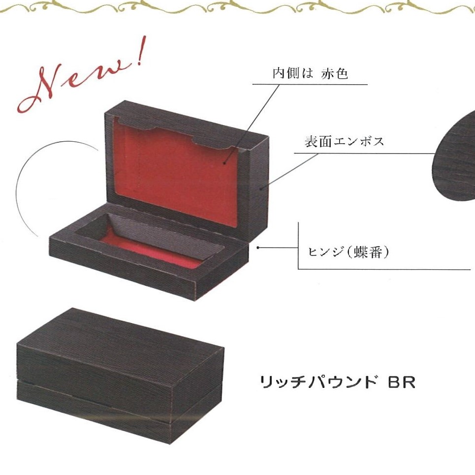 楽天市場 高級パウンドケーキ箱 リッチパウンドbr 黒 1本用 30枚 73 168 70mm フタ底一体型 表面エンボス加工 パッケージ中澤 包装資材と菓子材料販売のi Yota