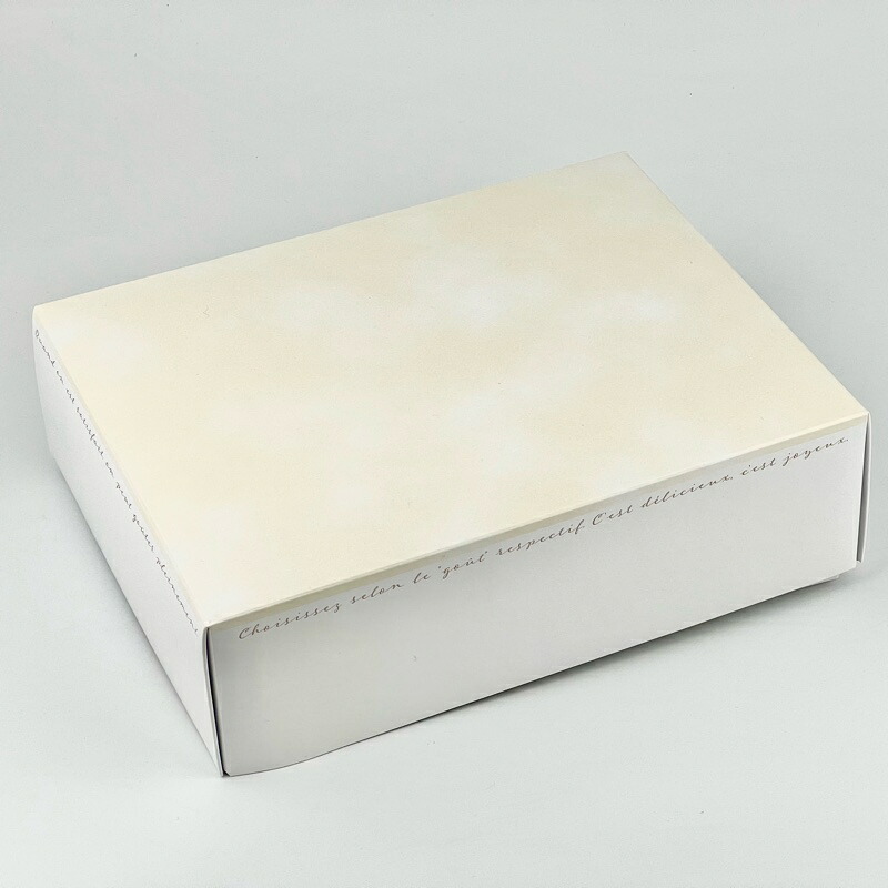 プチケーキ ベール １２ケ用（50枚）166×222×75(60)mm 洋菓子用ギフト箱 パッケージ中澤（取寄せ商品）（北海道・沖縄への発送は行っておりません）