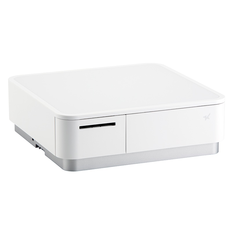 キャッシュドロアー一体型プリンターｍPOP POP10CBI WHT※Bluetooth/USB搭載モデル
